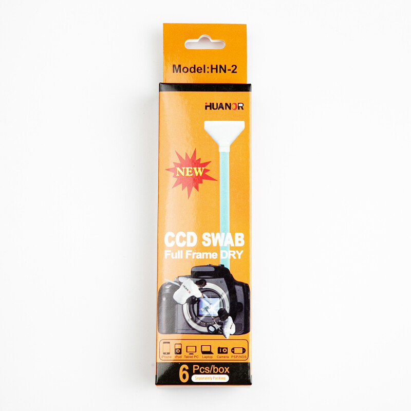 Huanuo HN-2 CCD/CMOS Swab DRY Kit набор сухих швабр 24 мм 6 шт для полнокадровых матриц
