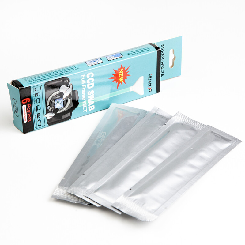 Huanuo HN-2A CCD/CMOS Swab WET Kit набор мокрых швабр 24 мм 6 шт для полнокадровых матриц