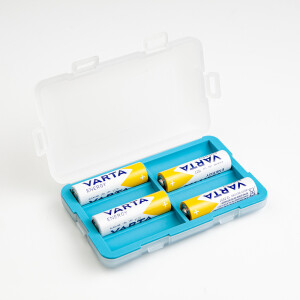 JJC BC-8AA жесткий кейс для 8 батареек или аккумуляторов AA