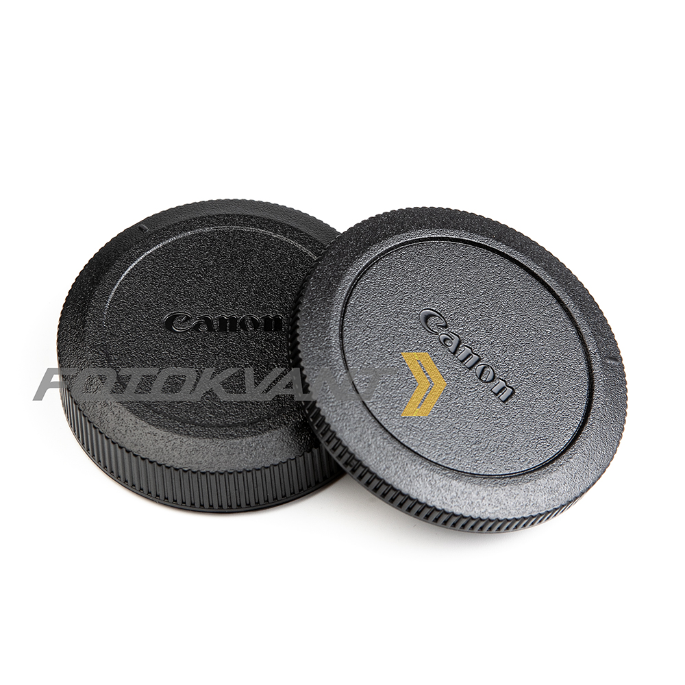 Fotokvant CAP-RF-Kit комплект крышек Canon RF для объектива и камеры Fotokvant CAP-RF-Kit комплект крышек Canon RF для объектива и камеры