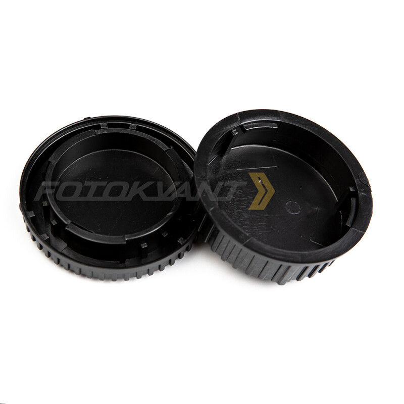 Fotokvant CAP-F-Kit комплект крышек Nikon F для объектива и камеры