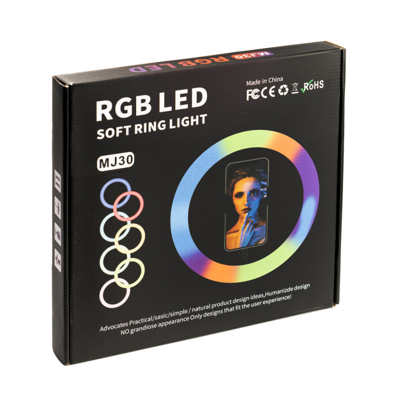 П-фото MJ30 RGB LED SOFT RING LIGHT кольцевой осветитель