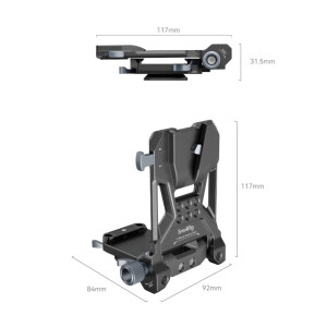 SmallRig 4064B держатель аккумулятора для цифровой камеры Compact V-Mount Battery Mounting System