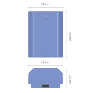SmallRig 4265B аккумулятор литий-ионный NP-FZ100 USB-C Rechargeable Camera Battery