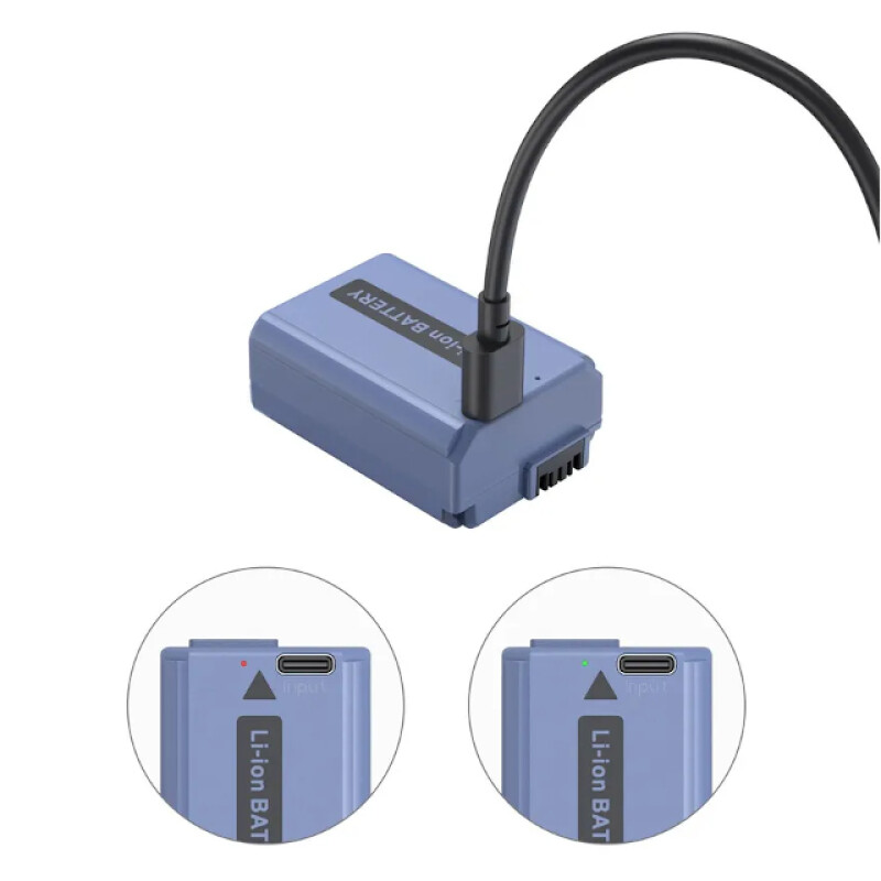 SmallRig 4330 аккумулятор литий-ионный NP-FW50 USB-C Rechargeable Camera Battery