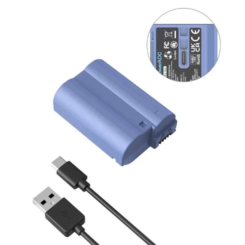 SmallRig 4332 аккумулятор литий-ионный EN-EL15c USB-C Rechargeable Camera Battery