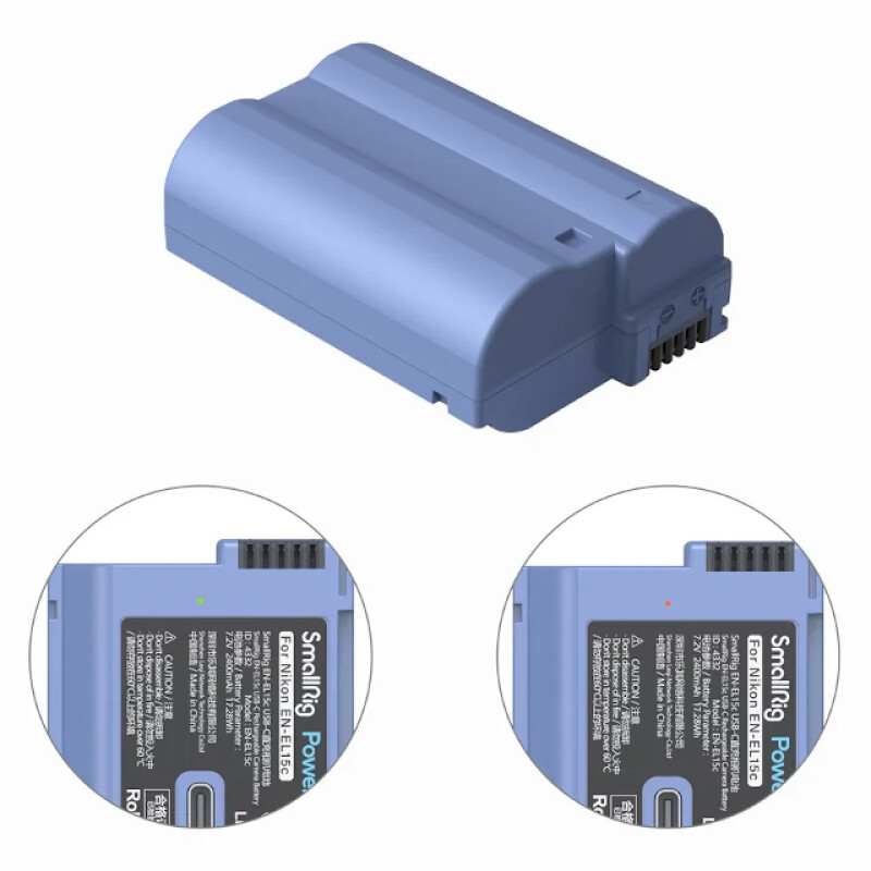 SmallRig 4332 аккумулятор литий-ионный EN-EL15c USB-C Rechargeable Camera Battery