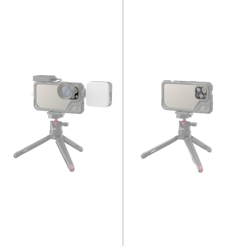 SmallRig 4399 площадка крепления объектива M-mount для клетки смартфона iPhone 15 Pro Max / 15 Pro