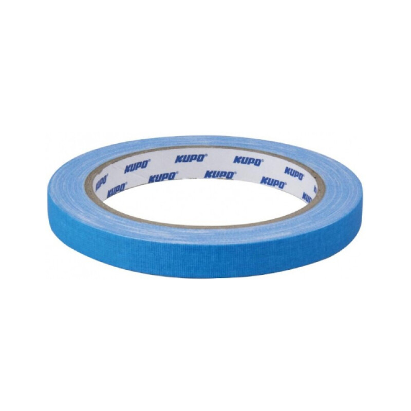 KUPO CSS-1215BU Cloth Spike Tape blue 12mm*13,72m скотч синий