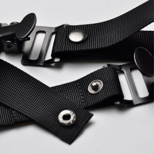 KUPO GC-2525BK Glove strap w/alligator clip &amp; black label 25mm*25cm ремешок для аксессуаров