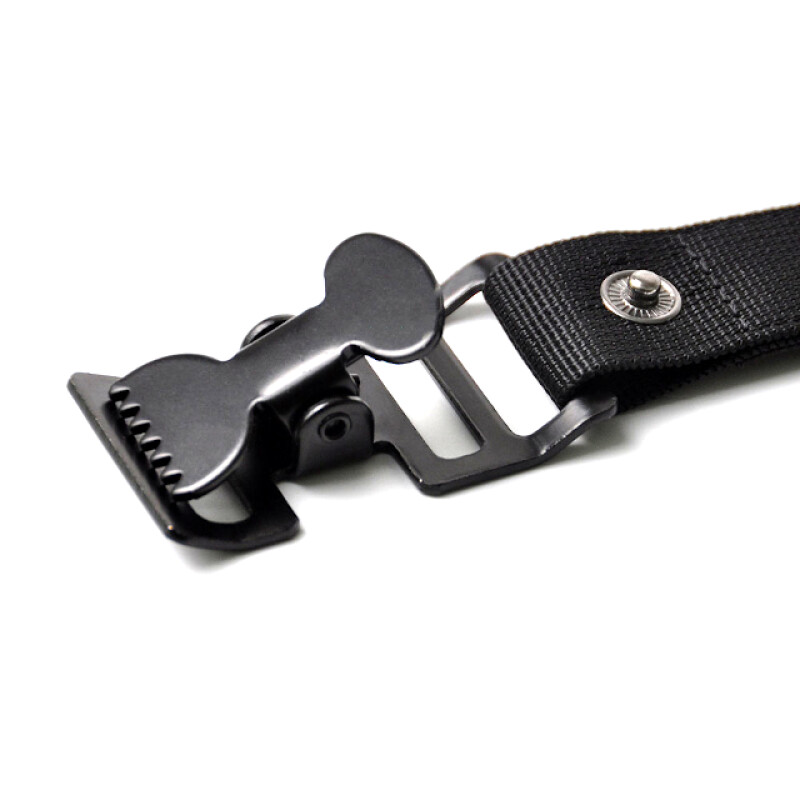 KUPO GC-2525BK Glove strap w/alligator clip & black label 25mm*25cm ремешок для аксессуаров