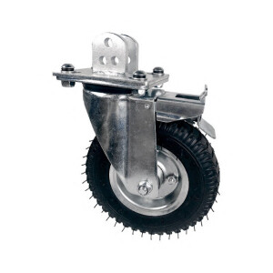 KUPO KC-215A Casters dia/215mm Pneumatic wheel w/adapter plate комплект колес