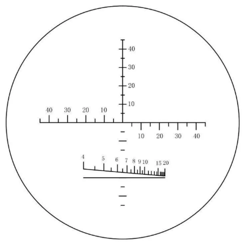 Veber Defence 10x50WP бинокль с сеткой