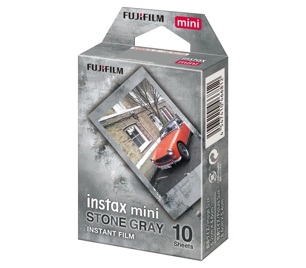 Fujifilm Colorfilm Instax Mini Stone Gray картридж для камеры 10 снимков