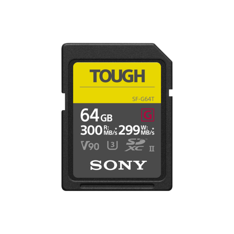 Sony SDXC TOUGH Class10 UHS-II 299/300Mb/s 64GB карта памяти