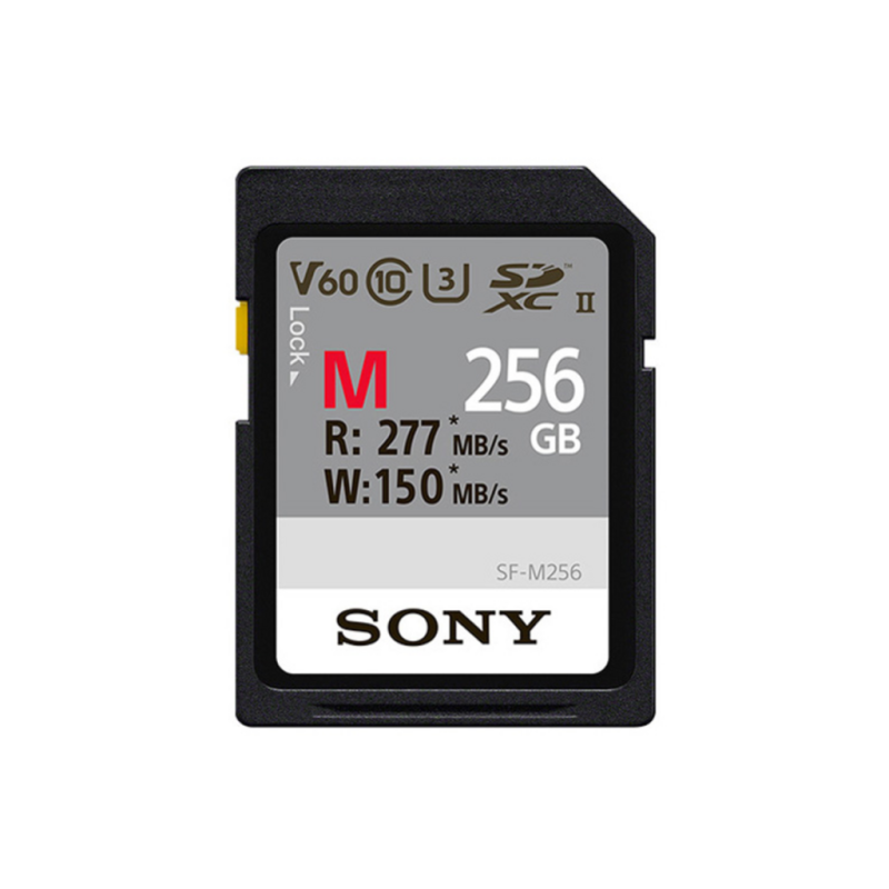 Sony SDXC Class10 UHS-II 150/277Mb/s (SF-M256/T2) 256GB карта памяти