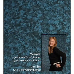 INGRID 248 Fondali фон тканевый пятнистый черно-синий 2,9x6 м