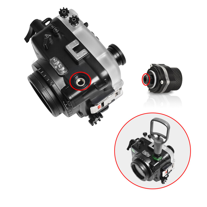 Sea Frogs A6600 black+FP 16-50 T1 подводный бокс для Sony A6600 под объектив SELP1650