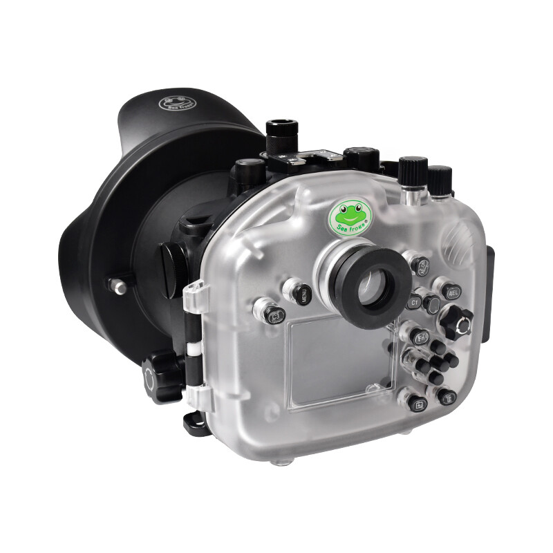 Sea Frogs A1 black + WDP155/100 T1 подводный бокс для Sony A1 с портом под обьектив 12-24
