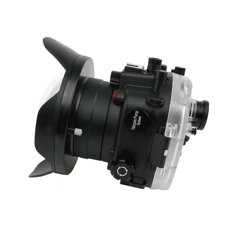 Sea Frogs A7 III black + WDP155/100 T1 подводный бокс для Sony A7III с портом под обьектив 12-24