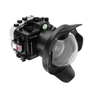 Sea Frogs A7R IV black + WDP155/100 T1 подводный бокс для Sony A7R IV с портом под обьектив 12-24