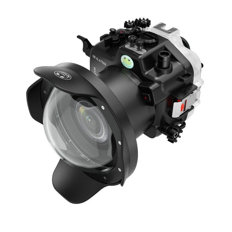 Sea Frogs A7R IV black + WDP155/100 T1 подводный бокс для Sony A7R IV с портом под обьектив 12-24