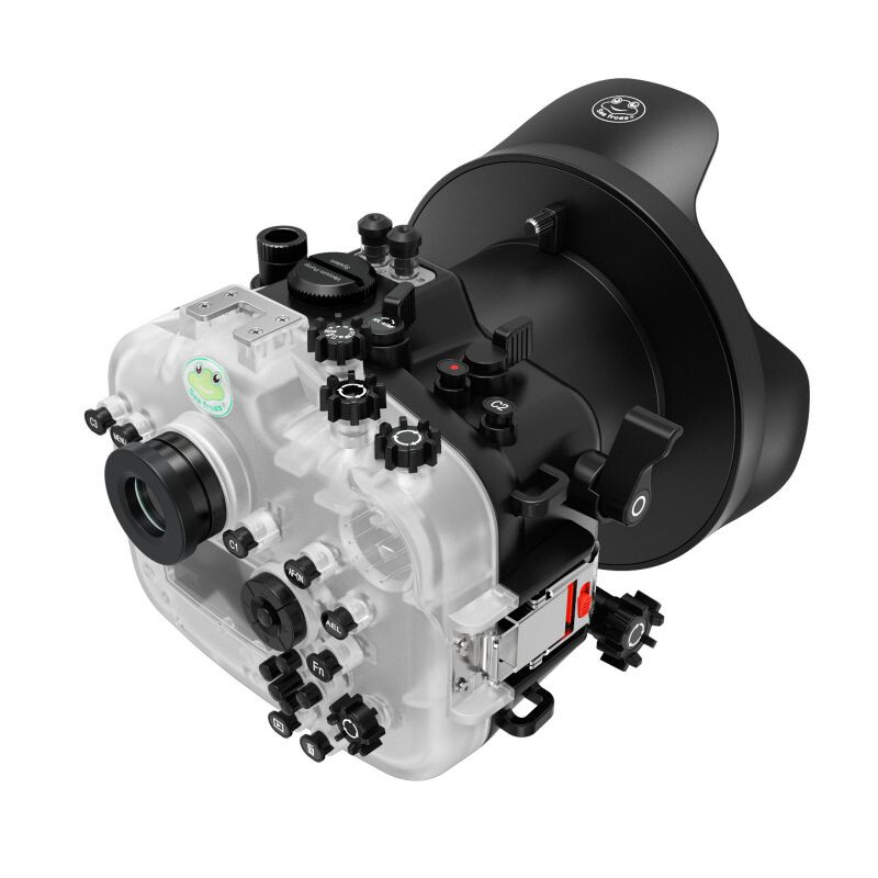 Sea Frogs A7R IV black + WDP155/100 T1 подводный бокс для Sony A7R IV с портом под обьектив 12-24