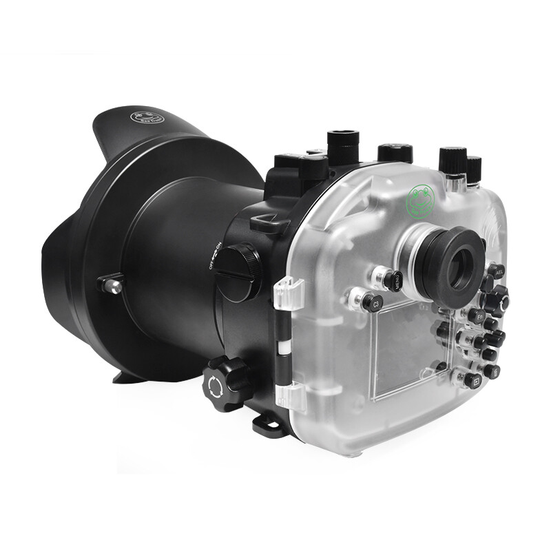 Sea Frogs A7R IV white + WDP155/100 T1 подводный бокс для Sony A7R IV с портом под обьектив 12-24