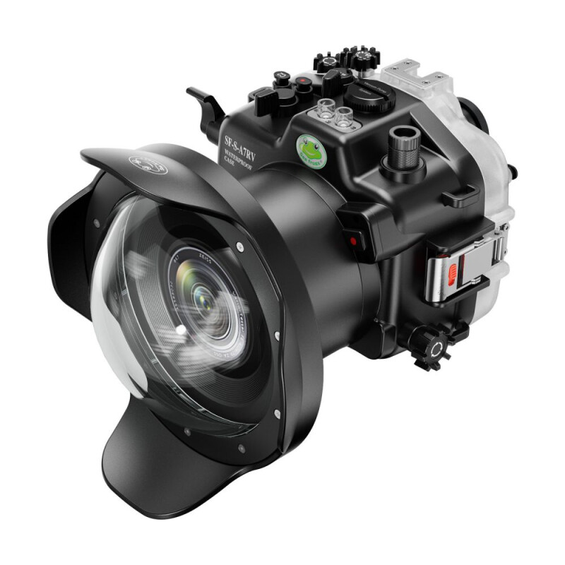 Sea Frogs A7R V + WDP155/100 подводный бокс для Sony A7R V с портом WDP155/100