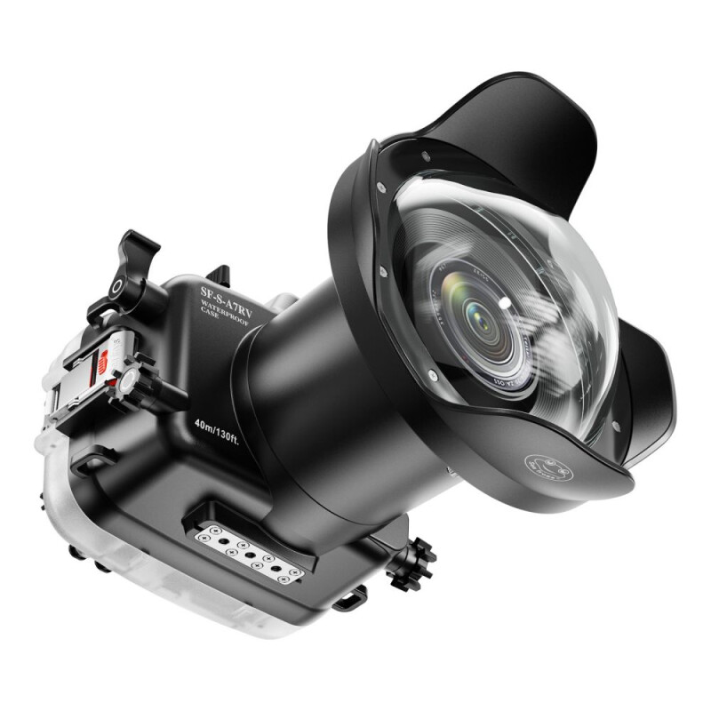 Sea Frogs A7R V + WDP155/106 подводный бокс для Sony A7R V с портом WDP155/106