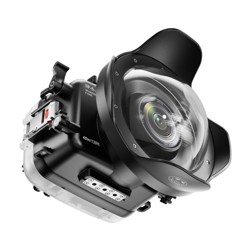 Sea Frogs A7R V + WDP155/40 подводный бокс для Sony A7R V с портом WDP155/40