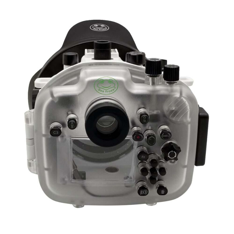 Sea Frogs A7S III white + WDP155/100 T1 подводный бокс для Sony A7S III с портом под обьектив 12-24