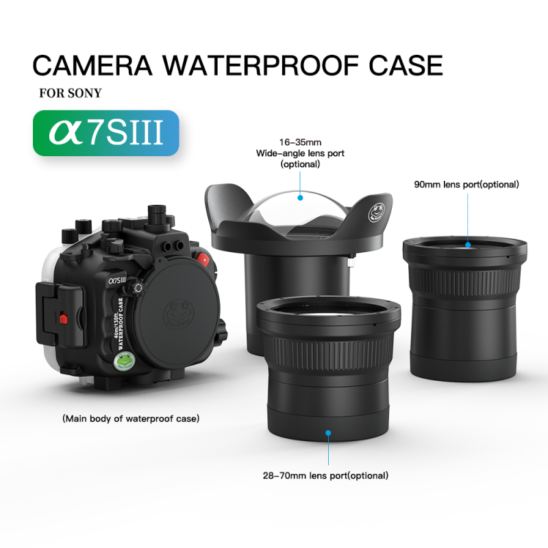 Sea Frogs A7S III/ A1 white подводный бокс для Sony A7S III/ A1 со стандартным портом