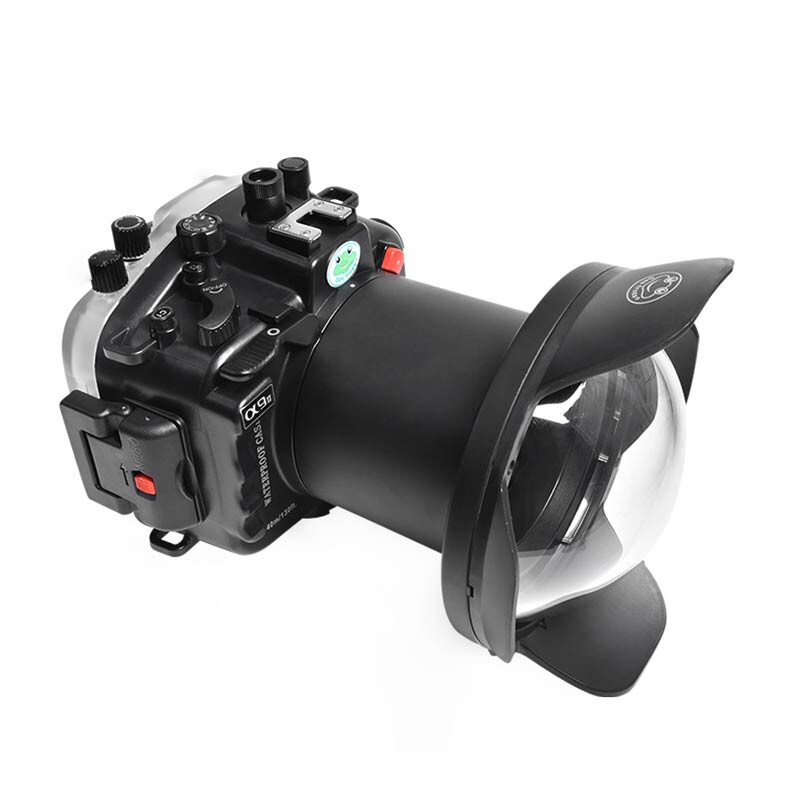 Sea Frogs A9 II black + WDP155/100 T1 подводный бокс для Sony A9 II с портом под обьектив 12-24