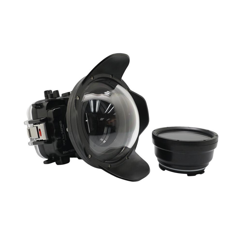 Sea Frogs RX1xx Salted Line Series (Black) + WDP155/67T2x подводный бокс для Sony RX100 серии