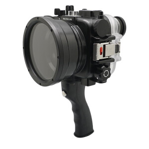 Sea Frogs RX1xx Salted Line Series (Black) + with pistol grip подводный бокс для Sony RX100 серии