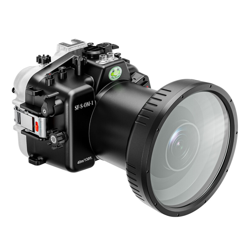 Sea Frogs SF-S-OM-1 + FL100 подводный бокс для Olympus OM- 1 с портом FL100 для объектива ED 12-100