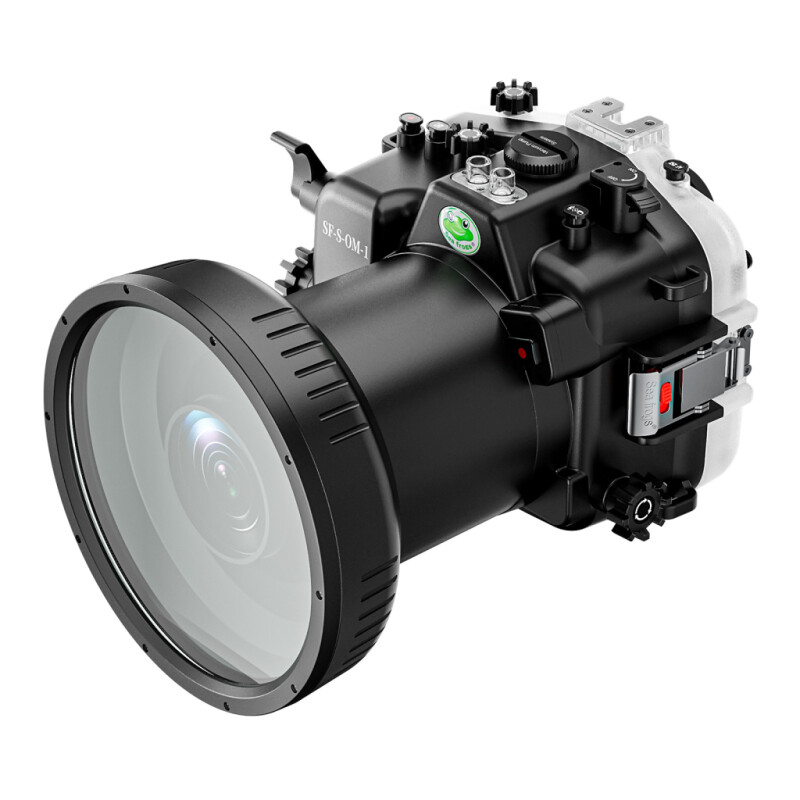 Sea Frogs SF-S-OM-1 + FL100 подводный бокс для Olympus OM- 1 с портом FL100 для объектива ED 12-100