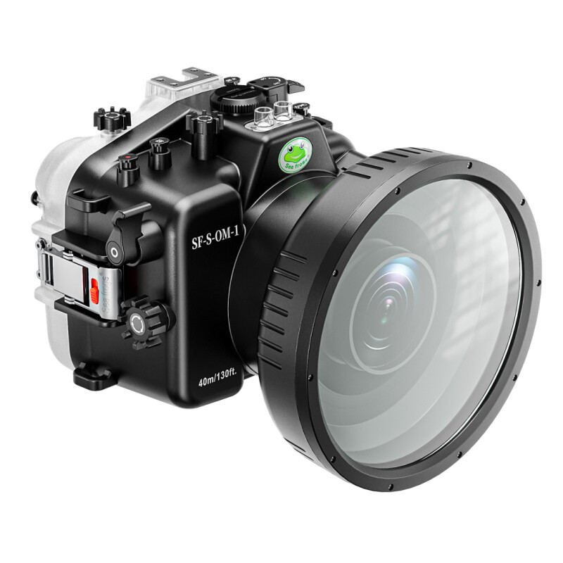 Sea Frogs SF-S-OM-1 + FL1545 подводный бокс для Olympus OM-1 с портом FL1545 для объектива ED 12-40