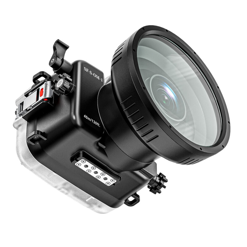 Sea Frogs SF-S-OM-1 + FL1545 подводный бокс для Olympus OM-1 с портом FL1545 для объектива ED 12-40