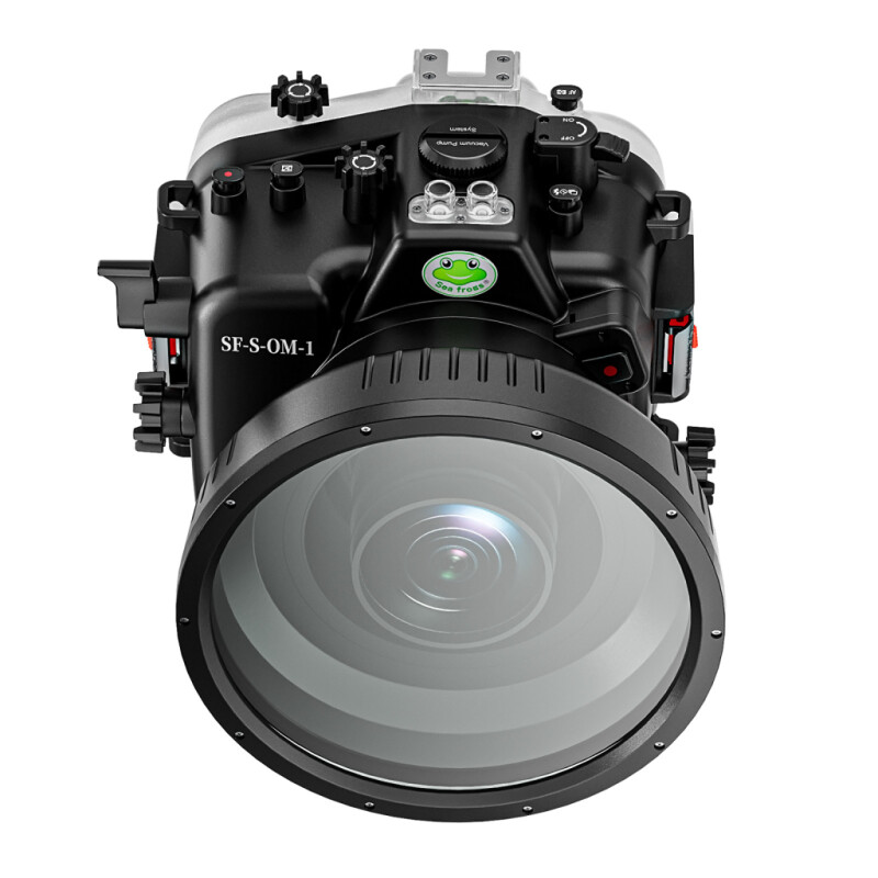 Sea Frogs SF-S-OM-1 + FL1545 подводный бокс для Olympus OM-1 с портом FL1545 для объектива ED 12-40