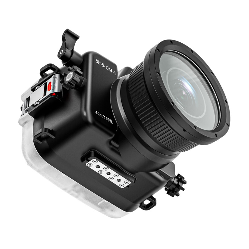 Sea Frogs SF-S-OM-1 + FL1855 подводный бокс для Olympus OM-1 с портом FL1855 для ED 12-50mm F/3.5-6.