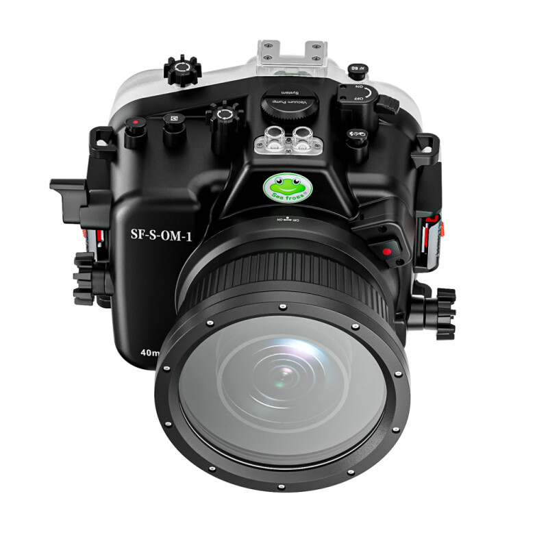 Sea Frogs SF-S-OM-1 + FL1855 подводный бокс для Olympus OM-1 с портом FL1855 для ED 12-50mm F/3.5-6.