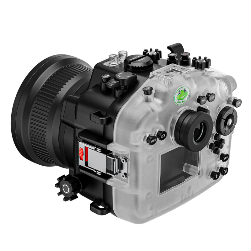 Sea Frogs SF-S-OM-1 + FL1855 подводный бокс для Olympus OM-1 с портом FL1855 для ED 12-50mm F/3.5-6.