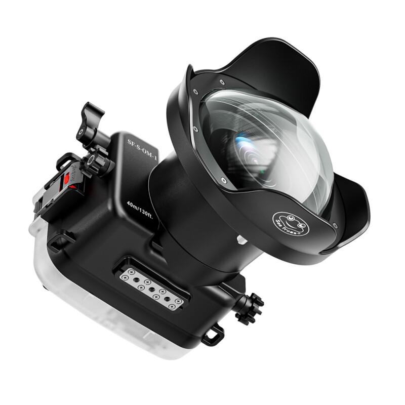 Sea Frogs SF-S-OM-1+WDP 155/100 подводный бокс для Olympus OM-1 с портом для ED 12-40mm f/2.8 PRO