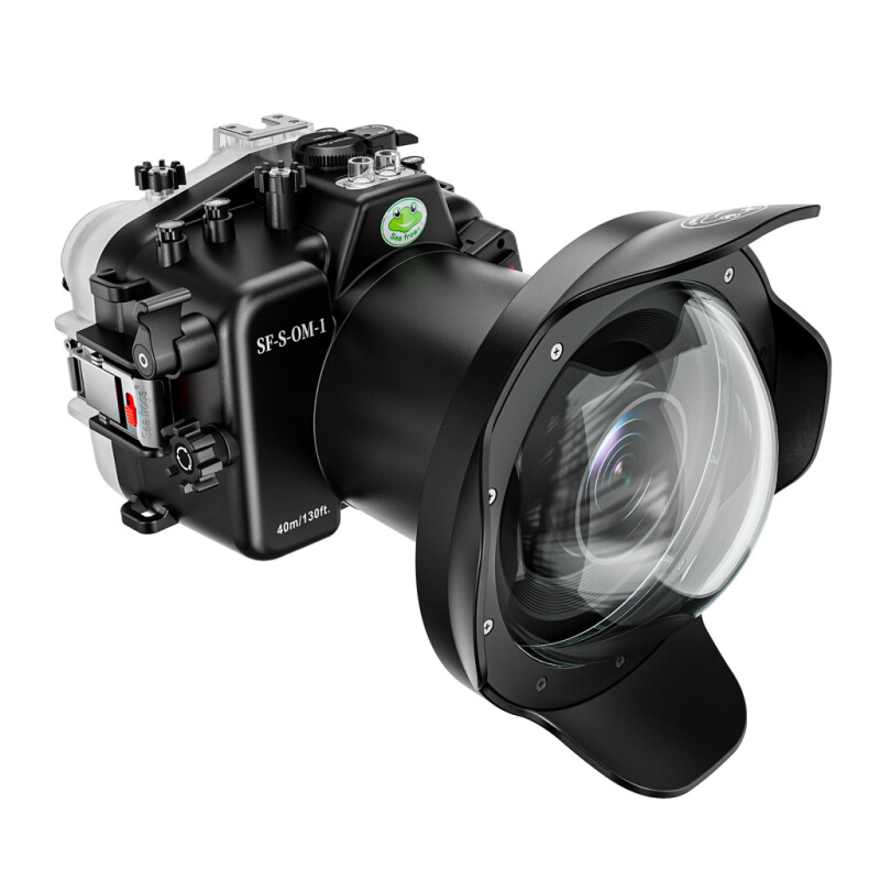 Sea Frogs SF-S-OM-1+WDP 155/106 подводный бокс для Olympus OM-1 с портом для ED 12-100