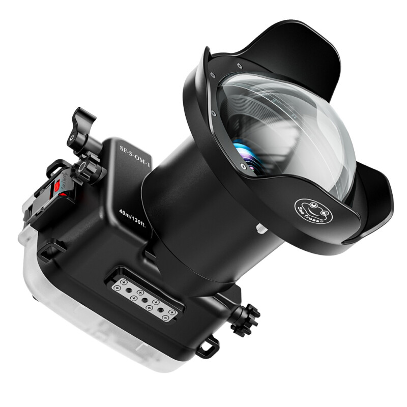 Sea Frogs SF-S-OM-1+WDP 155/106 подводный бокс для Olympus OM-1 с портом для ED 12-100