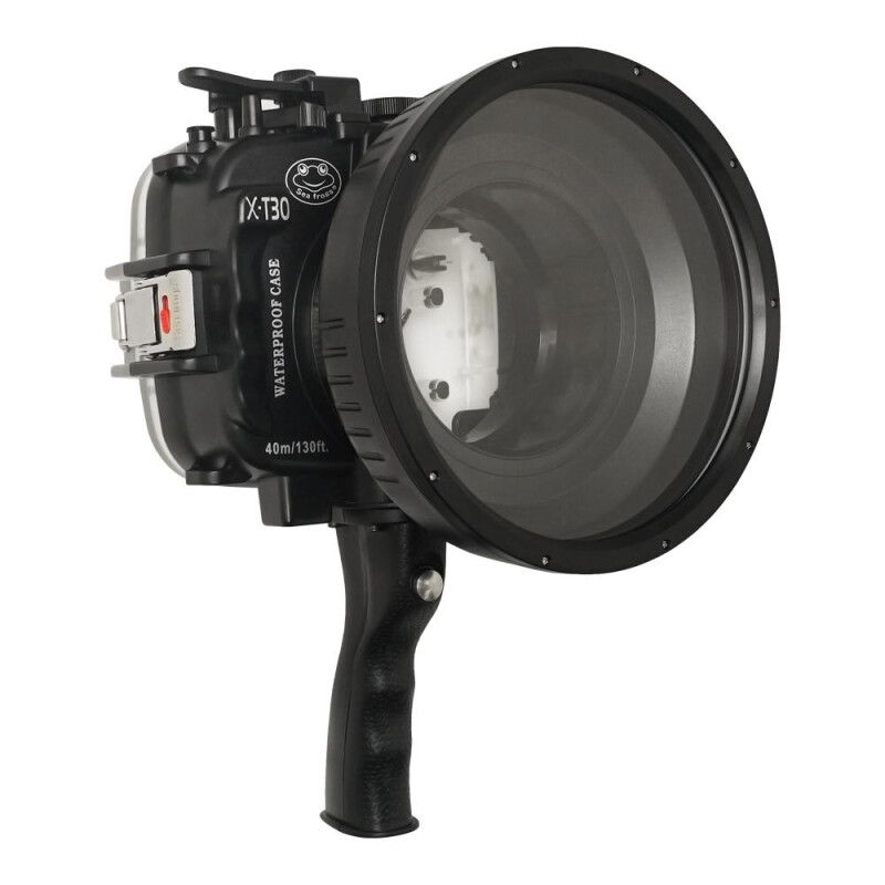 Sea Frogs X-T30 Black with pistol grip подводный бокс для Fujifilm X-T30 с пистолетной рукояткой