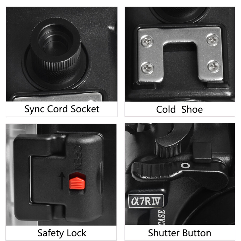 SeaFrogs A7 IV black 28-70 подводный бокс для Sony A7 IV с портом под обьектив 28-70