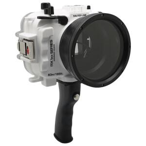 Sea Frogs RX1xx Salted Line Series (White) + with pistol grip подводный бокс для Sony RX100 серии